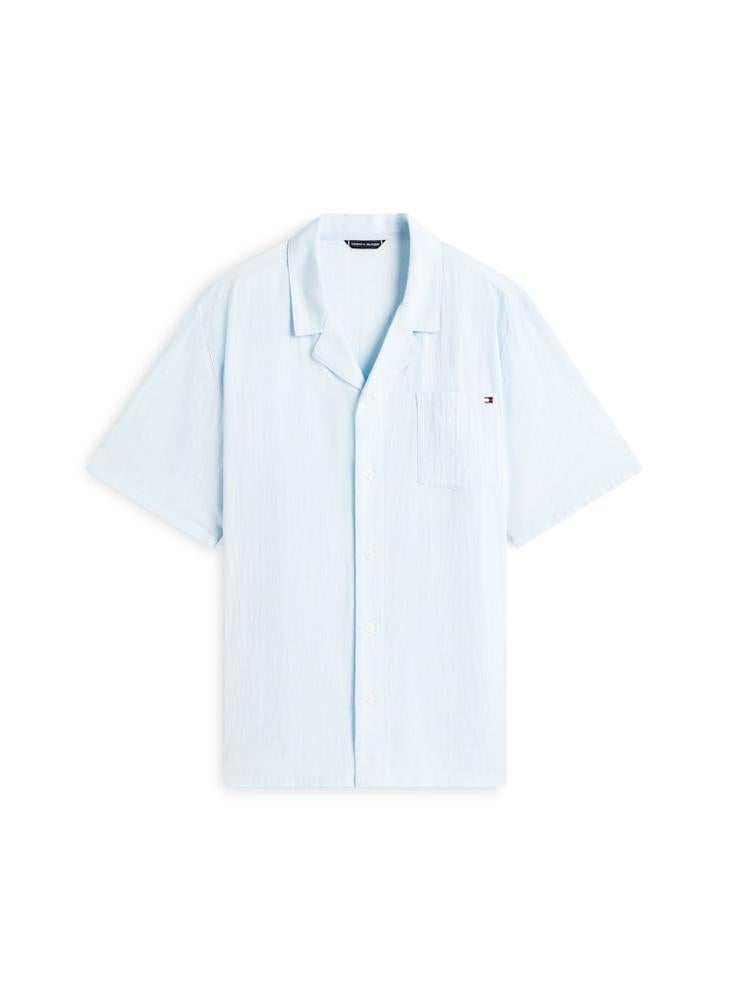 TOMMY HILFIGER Bowling Collar Short Sleeve Shirt - Image 5